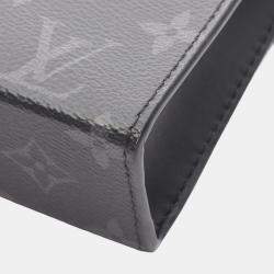 مملوكة مسبقًا حقيبة كروس بودي لويس فيتون غاستون المحمولة محفظة كانفاس مونوغرام إكليبس