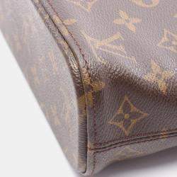 Pre Owned Louis Vuitton Vavin PM Brown Monogram Leather Tote Bag