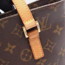 Pre Owned Louis Vuitton Vavin PM Brown Monogram Leather Tote Bag