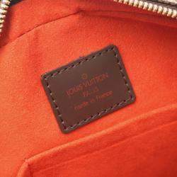 Pre Owned حقيبة كتف لوي فيتون إبانيما جي إم قماش دمير إيبين بني مطلي