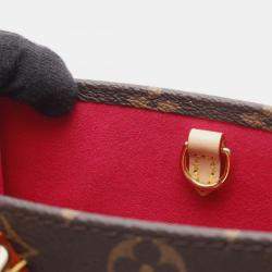 Pre Owned Louis Vuitton Takashi Murakami OnTheGo BB White Monogram Panda Canvas Tote Bag