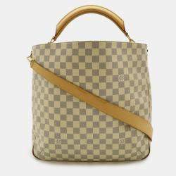 Pre Owned Louis Vuitton Damier Azur Sophie Shoulder Bag