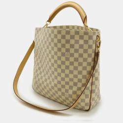 Pre Owned Louis Vuitton Damier Azur Sophie Shoulder Bag