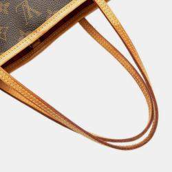 مملوكة مسبقًا Louis Vuitton Monogram Neverfull PM Brown Monogram Canvas Vachetta Leather Tote Bag