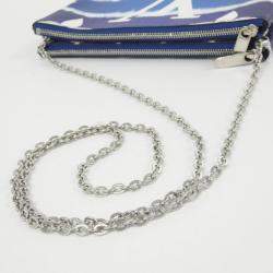 مملوكة مسبقًا Louis Vuitton Blue Lv Escale Pochette Double Zip Shoulder Bag