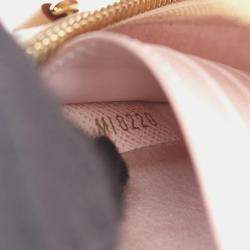 مملوكة مسبقًا Louis Vuitton Neocapi Shoulder Bag Pvc-Coated Canvas And Leather Damier Azur White