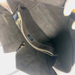 Pre Owned حقيبة لويس فيتون كيمونو مونوغرام كتف قماش نوير سوداء MM