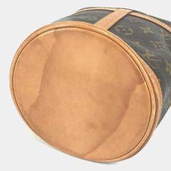 Pre Owned حقيبة لويس فيتون مونوغرام دافل 2-واي كيس كتف كانفاس بني