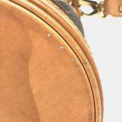 Pre Owned حقيبة لويس فيتون مونوغرام دافل 2-واي كيس كتف كانفاس بني