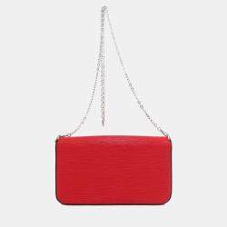 مملوكة مسبقًا Louis Vuitton Pochette Felicie Shoulder Bag Epi Leather