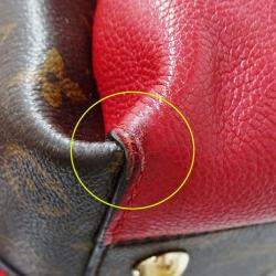 مملوكة مسبقًا Louis Vuitton Handbag/Shoulder Bag 2-Way Monogram Canvas Soufflot Cerise Red