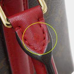 مملوكة مسبقًا Louis Vuitton Handbag/Shoulder Bag 2-Way Monogram Canvas Soufflot Cerise Red