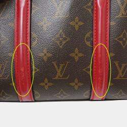 مملوكة مسبقًا Louis Vuitton Handbag/Shoulder Bag 2-Way Monogram Canvas Soufflot Cerise Red