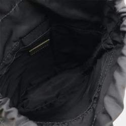 Pre Owned Louis Vuitton Monogram Shadow Chalk Sling Shoulder Bag Khaki