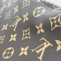 مملوكة مسبقًا حقيبة لوي فيتون نيونيو مونوجرام قماشية كتف بني كوكيليكوت