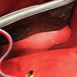 مملوكة مسبقًا حقيبة لوي فيتون نيونيو مونوجرام قماشية كتف بني كوكيليكوت