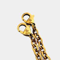 Pre Owned Louis Vuitton Pochette Double Zip 2-Way Bag Shoulder Leather Beige