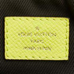 مملوكة مسبقًا Louis Vuitton Monogram Taiga Rama Body Bag Waist Jaune Yellow Pvc Leather