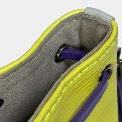 مملوكة مسبقًا Louis Vuitton Noe Nano Multicolor Epi Leather Mini Bag