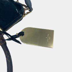 مملوكة مسبقًا Louis Vuitton Vernis Tote Miroir Handbag Patent Leather/Monogram Canvas Noir Black