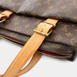 Pre Owned حقيبة لوي فيتون مولتيبليسيه كانفاس وجلد مونوغرام بني