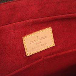 Pre Owned حقيبة لوي فيتون مولتيبليسيه كانفاس وجلد مونوغرام بني