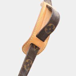 Pre Owned حقيبة كتف لوي فيتون نايل قماش مغطى وجلد مونوغرام بني