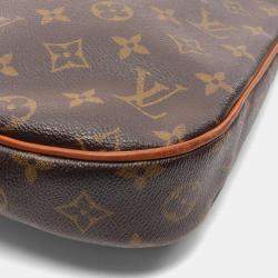 مملوكة مسبقًا Louis Vuitton Odeon Mm Shoulder Bag Coated Canvas Leather Monogram Brown