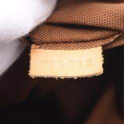 مملوكة مسبقًا Louis Vuitton Odeon Mm Shoulder Bag Coated Canvas Leather Monogram Brown