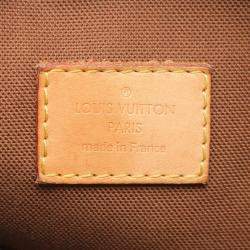 مملوكة مسبقًا Louis Vuitton Odeon Mm Shoulder Bag Coated Canvas Leather Monogram Brown