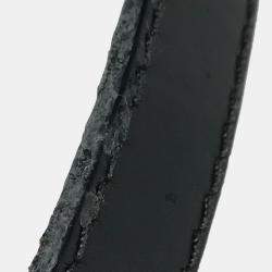 Pre Owned Louis Vuitton Damier Graphite Map Danube Pm Nm Pochette Shoulder Bag Canvas Black