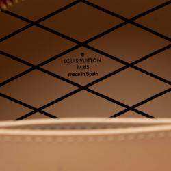 مملوكة مسبقًا حقيبة لويس فيتون ميني بويت شابو سوپل أحمر مونوجرام فيرني