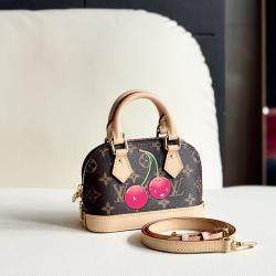 Pre Owned Louis Vuitton x Takashi Murakami Cherry Alma Nano Bag