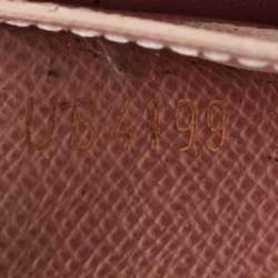 مملوكة مسبقًا محفظة عملات لوي فيتون روزالي قماش دامير إبيني