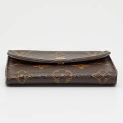 مملوكة مسبقًا محفظة عملات لوي فيتون روزالي قماش دامير إبيني