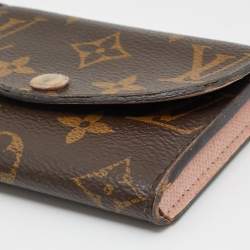مملوكة مسبقًا محفظة عملات لوي فيتون روزالي قماش دامير إبيني