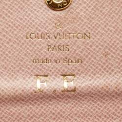 مملوكة مسبقًا محفظة عملات لوي فيتون روزالي قماش دامير إبيني