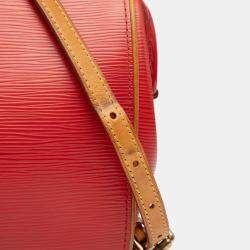 Pre Owned Louis Vuitton Red Epi Doc BB