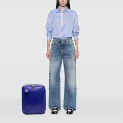 مملوكة مسبقًا Louis Vuitton Blue Epi Pegase 45