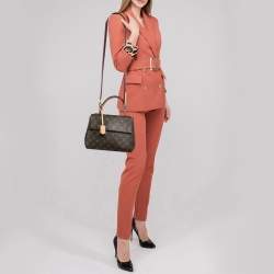 Pre Owned Louis Vuitton Cluny BB Monogram Canvas Bag 