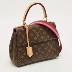 Pre Owned Louis Vuitton Cluny BB Monogram Canvas Bag 