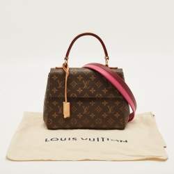Pre Owned Louis Vuitton Cluny BB Monogram Canvas Bag 