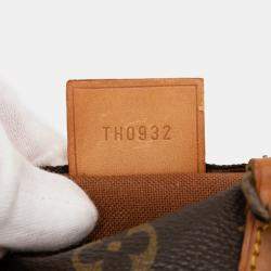 Pre Owned حقيبة لوي فيتون سبيدي ميني مونوجرامي بُنية HL