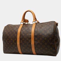 مملوكة مسبقًا حقيبة بان돌يه لوي فيتون كيبول مونوجرام بني 50