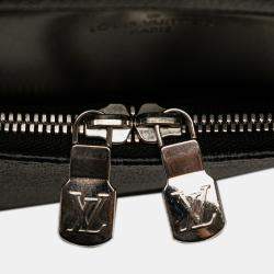 مملوكة مسبقًا Louis Vuitton Black Damier Graphite Dayton Reporter PM