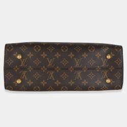 مملوكة مسبقًا Louis Vuitton Kaki Red Monogram Canvas Tuileries NM