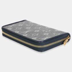 مملوكة مسبقًا محفظة لوي فيتون سحاب مونوجرام أزرق هولوغرافيك