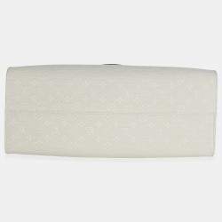 Pre Owned حقيبة لويس فويتون هامتونز أون ذا غو جي مطرزة بشعار المونوغرام بألوان زرقاء وبيج جاكار مطعمة