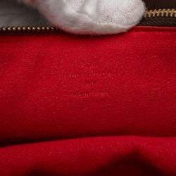 Pre Owned حقيبة لوي ف يتون هاي بوري دامير إبين بني