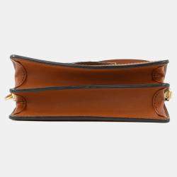 Pre Owned حقيبة دوفين لويس فويتون جلد توريلون نويربلانك حجم ميني